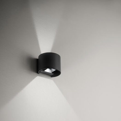 cubetto tondo da esterno luce sopra e sotto SCHIO Vicenza